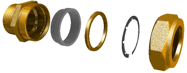проставочное кольцо для фитинга